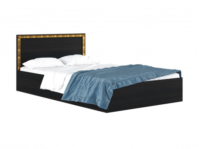 Полутороспальная кровать "Виктория-Б" с багетом 1200 фото