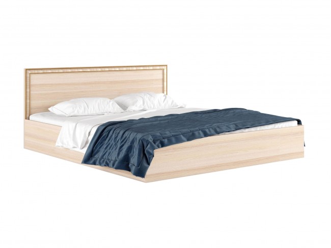 Двуспальная кровать ""Виктория-Б" 1800 дуб  с баг фото