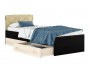 Односпальная кровать "Виктория-П" 90 см. с мягкой от производителя