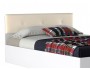 Кровать Виктория ЭКО-П 140 с ящиками белая с матрасом ГОСТ от производителя