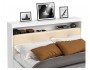 Кровать Виктория ЭКО-П белая 140 с блоком и ящиками с матрасом Г от производителя