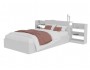 Кровать Доминика с блоком 120 (Белый) с матрасом ГОСТ распродажа