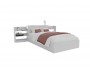 Кровать Доминика с блоком 120 (Белый) с матрасом PROMO B COCOS купить