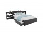 Кровать Доминика с блоком и ящиками 120 (Венге) с матрасом ГОСТ от производителя