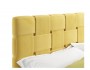 Мягкая кровать Tiffany 1600 желтая с ортопедическим основанием от производителя