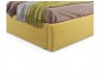 Мягкая кровать Ameli 1800 желтая с ортопедическим основанием от производителя