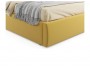 Мягкая кровать Verona 1600 желтая с ортопедическим основанием фото