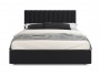 Мягкая кровать Olivia 1600 темная с подъемным механизмом фото