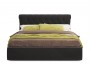 Мягкая кровать Ameli 1400 шоколад с подъемным механизмом с матра фото