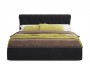 Мягкая кровать Ameli 1600 темная с подъемным механизмом с матрас фото