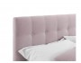 Мягкая кровать Selesta 1600 лиловая с подъемным механизмом от производителя