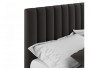 Мягкая кровать Olivia 1400 шоколад с подъемным механизмом распродажа