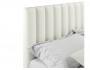 Мягкая кровать Olivia 1800 беж с подъемным механизмом недорого
