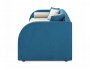 Мягкая кровать Elda 900 синяя с ортопедическим основанием и матр распродажа
