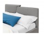 Мягкая кровать Vega 1600 серый с подъемным механизмом недорого