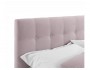 Мягкая кровать Selesta 1200 лиловая с ортопед.основанием недорого