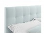 Мягкая кровать Selesta 1200 мята пастель с ортопед.основанием от производителя