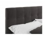 Мягкая кровать Selesta 1200 шоколад с ортопед.основанием недорого