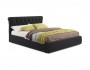 Мягкая кровать с тумбами Ameli 1600 темная с подъемным механизмо купить
