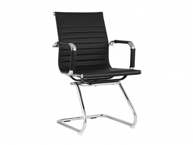 Кресло для посетителей Stool Group TopChairs Visit Черный фото
