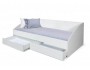 Кровать Фея - 3 одинарная симметричная (90х200) белый недорого