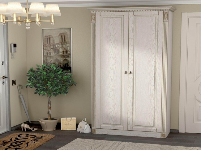 Прихожая Вероника-7 шкаф бодега светлый/ясень патина фото