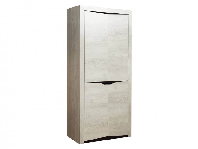 33.18 Лючия шкаф для одежды бетон/венге фото