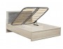 Кровать Сохо 32.26-01 (1400)с под. мех. бетон белый/бетон патина купить
