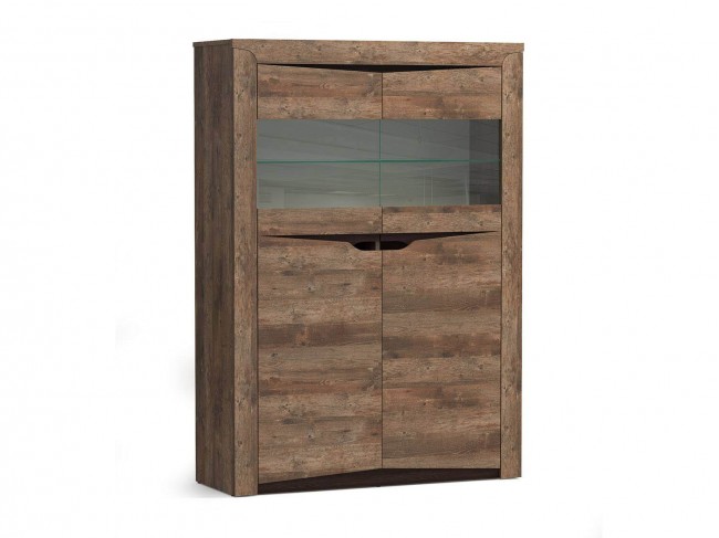 33.15 Лючия шкаф комбинированный кейптаун/венге фото