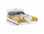 Кровать 1600 с мягким элементом Италия ИТ-9 + ИТ-9А белое дерево купить