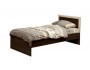 Кровать одинарная с настилом 21.55 (900 мм) венге/дуб недорого