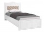 Кровать 900 с настилом и мягким элементом Монако МН-10 + МН-10А  купить