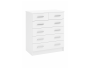 Комод большой Катрин 5, белый недорого