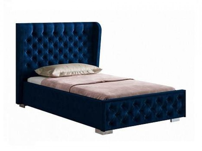 Кровать с подъемным механизмом 160х200 Франческа, синий фото