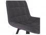 Комплект стульев Бруно (2 шт), черный велюр графит от производителя