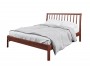Кровать деревянная с ламелями Stella (Стелла) 160х200, орех недорого