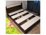 Кровать с настилом ЛДСП ЭКО 160х200, венге распродажа
