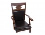 Кресло Luiza dirty oak / dark brown Стул деревянный купить