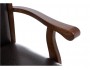 Кресло Luiza dirty oak / dark brown Стул деревянный фото