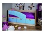 Детская кровать Бемби-8 МДФ, 80х160 (Розовый металлик, Ясень шим купить