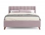 Мягкая кровать Betsi 1600 лиловый с подъемным механизмом распродажа