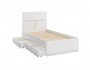 Агата М11 Кровать 900 Белый недорого