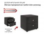 Мягкая кровать Stefani 1600 шоколад с ортопедическим основанием купить