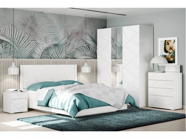 Спальня Саммит 2 Белый фото
