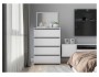 Валенсия белый текстурный Мебель для спальни недорого