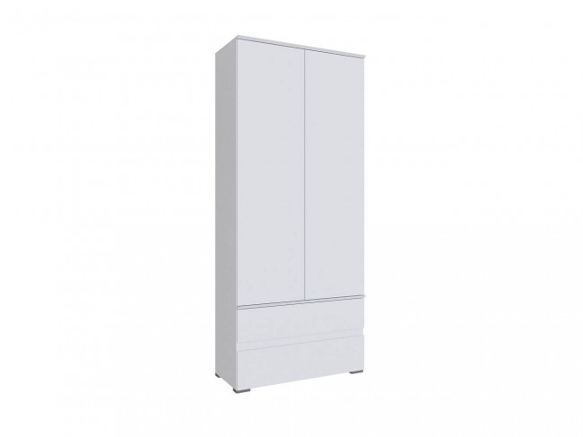 Шкаф для одежды и белья Плейона, белый фото
