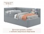 Односпальная кровать-тахта Colibri 800 серая с подъемным механиз фото