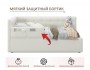 Односпальная кровать-тахта Colibri 800 бежевая с подъемным механ распродажа