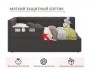 Односпальная кровать-тахта Colibri 800  шоколад с подъемным меха распродажа