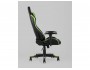 Кресло игровое Stool Group TopChairs Gallardo Черный/Зеленый фото